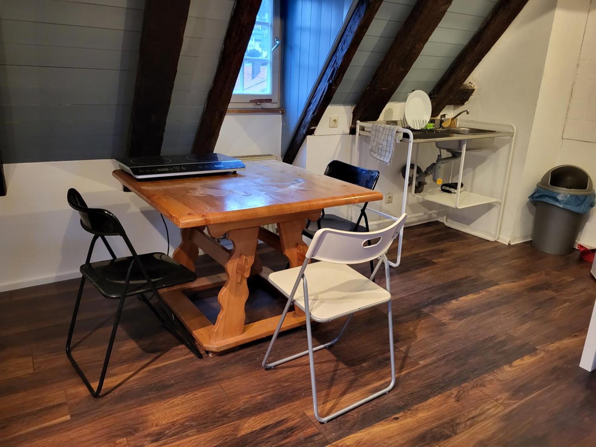 Fachwerk Maisonette In 뉘르팅엔 외부 사진